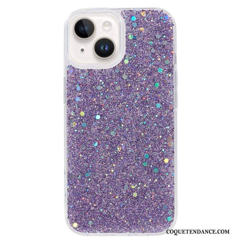 Coque iPhone 15 Plus Paillettes