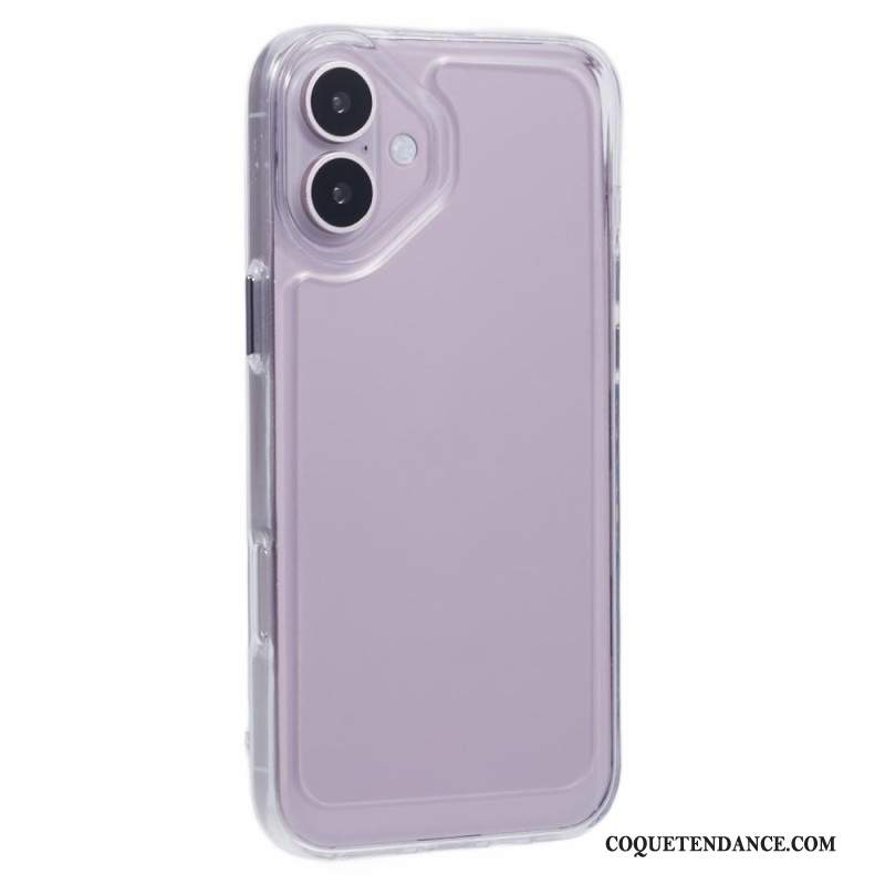 Coque iPhone 16 Hybride Transparente