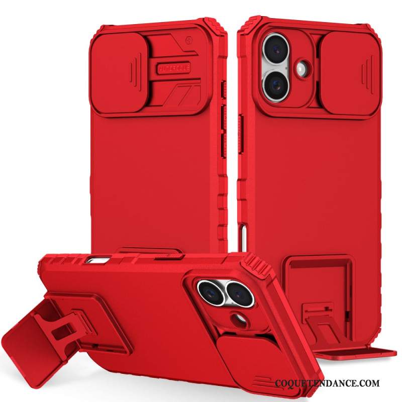 Coque iPhone 16 Plus Curseur de Caméra et Support