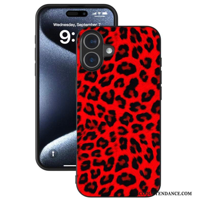 Coque iPhone 16 Plus Léopard ABEEL