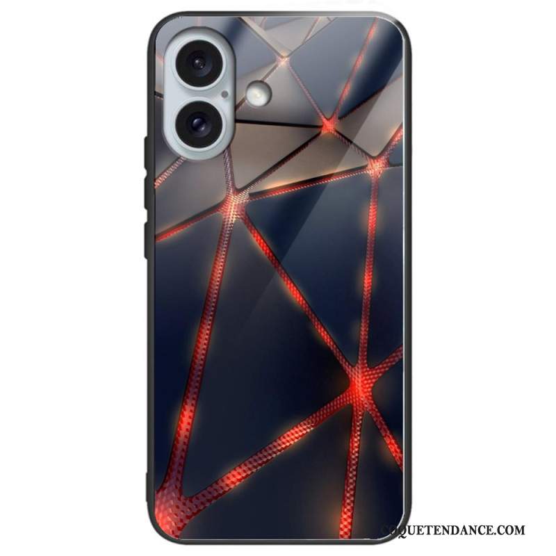 Coque iPhone 16 Plus Verre Trempé Différents Graphiques