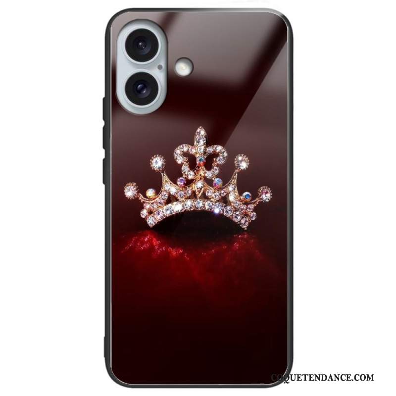 Coque iPhone 16 Plus Verre Trempé Différents Motifs