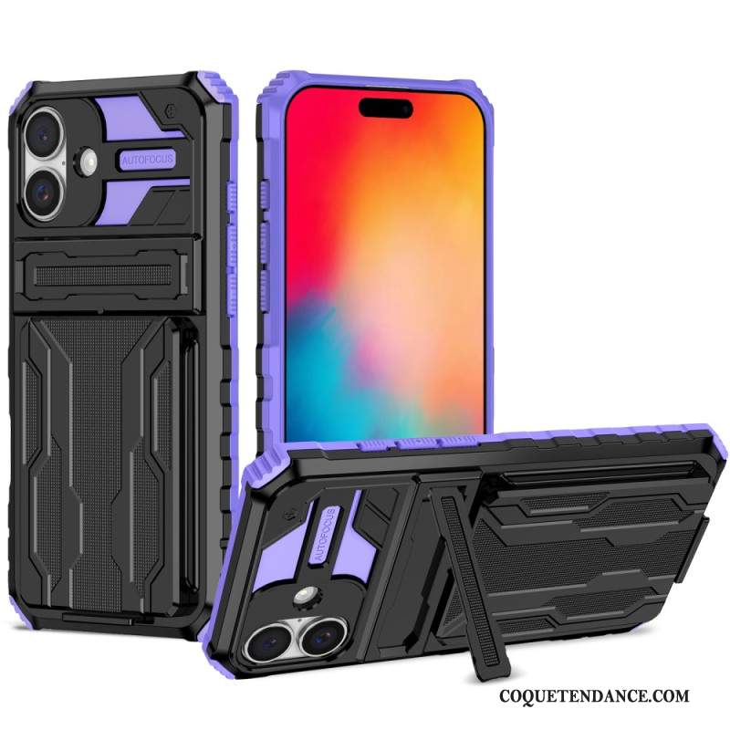 Coque iPhone 16 Porte-Cartes Intégré