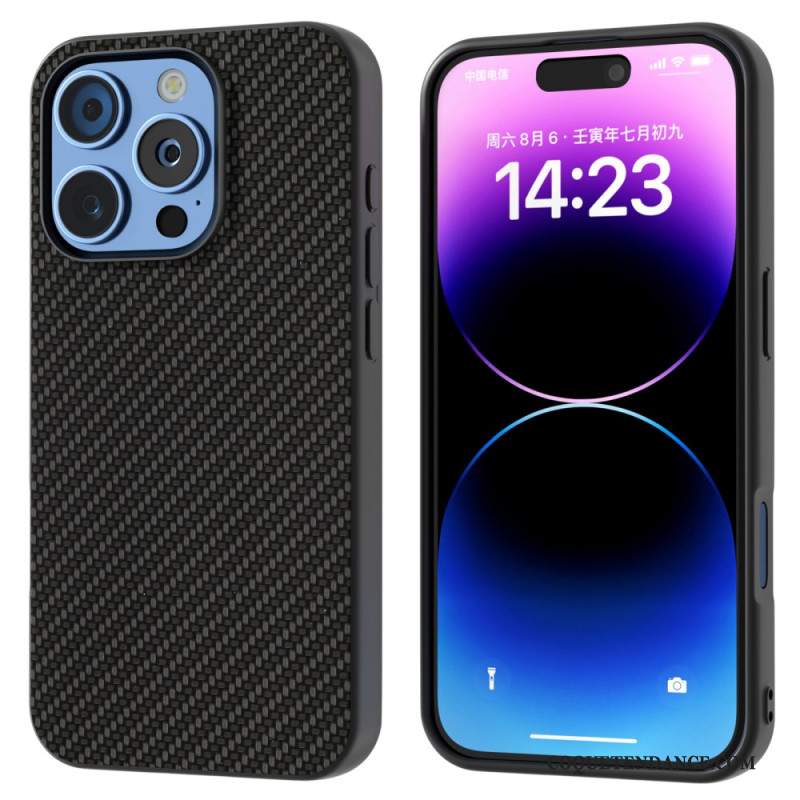 Coque iPhone 16 Pro Fibre Carbone ABEEL