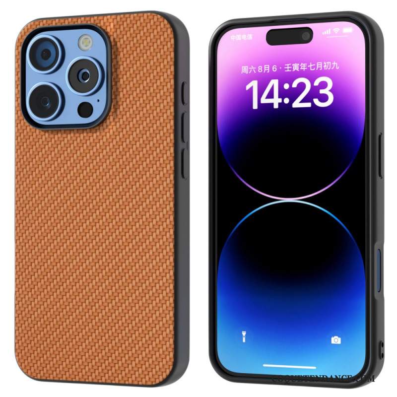 Coque iPhone 16 Pro Fibre Carbone ABEEL