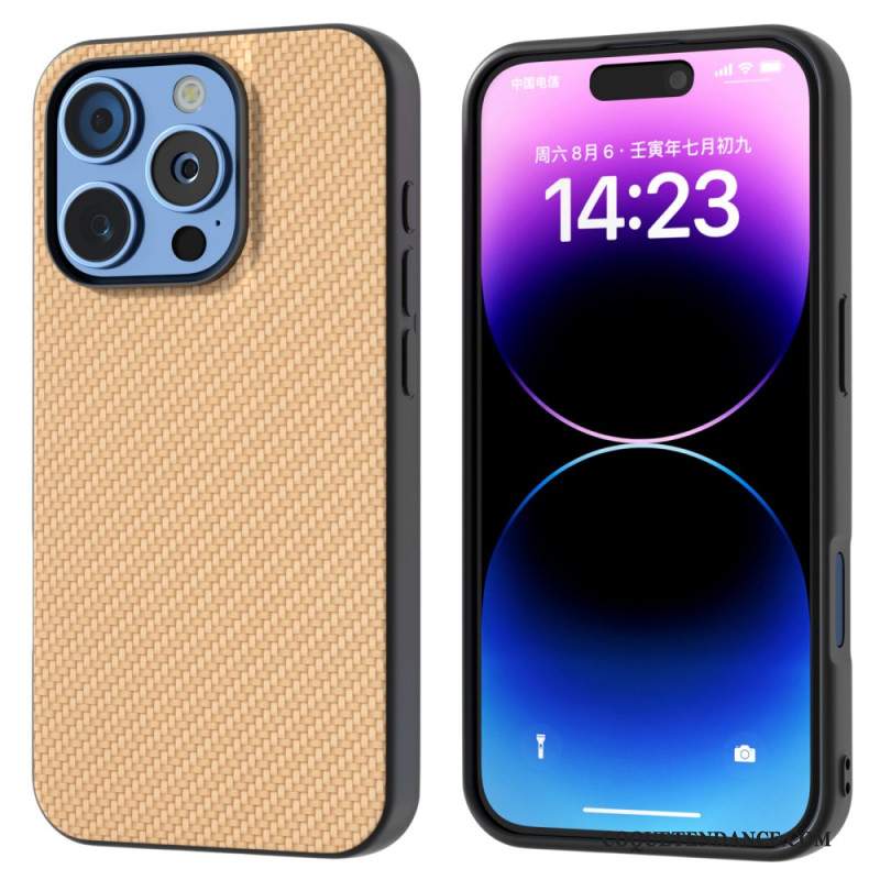 Coque iPhone 16 Pro Fibre Carbone ABEEL