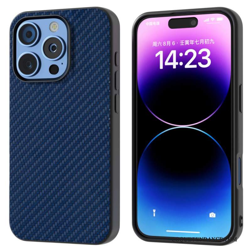 Coque iPhone 16 Pro Fibre Carbone ABEEL