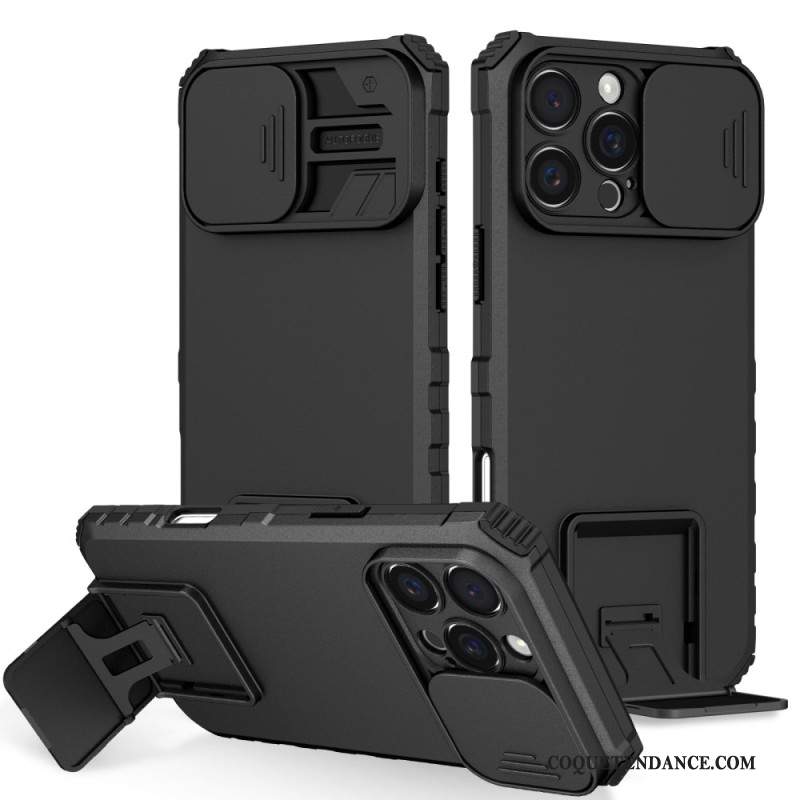 Coque iPhone 16 Pro Glissière pour Caméra et Support