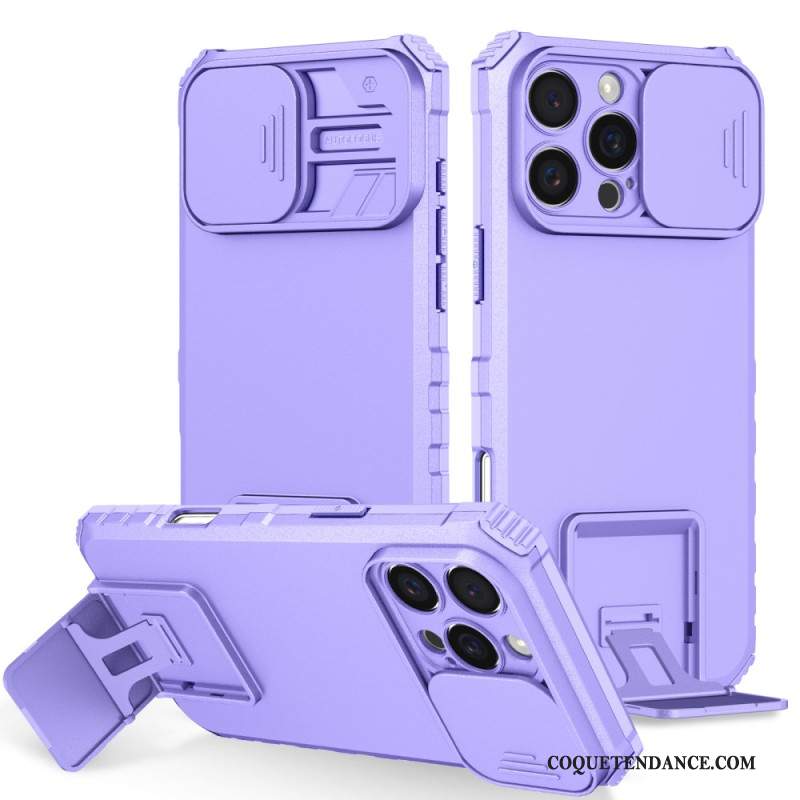 Coque iPhone 16 Pro Glissière pour Caméra et Support