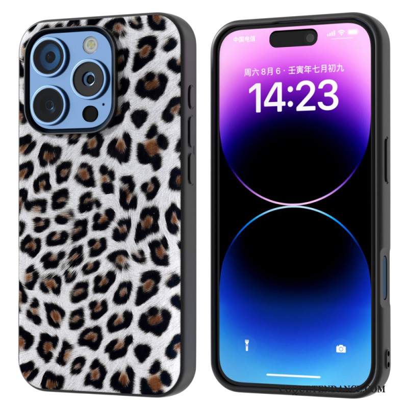 Coque iPhone 16 Pro Léopard ABEEL