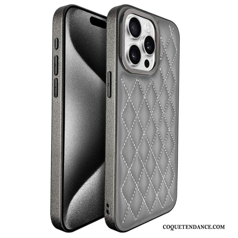 Coque iPhone 16 Pro Matelassée KST DESIGN