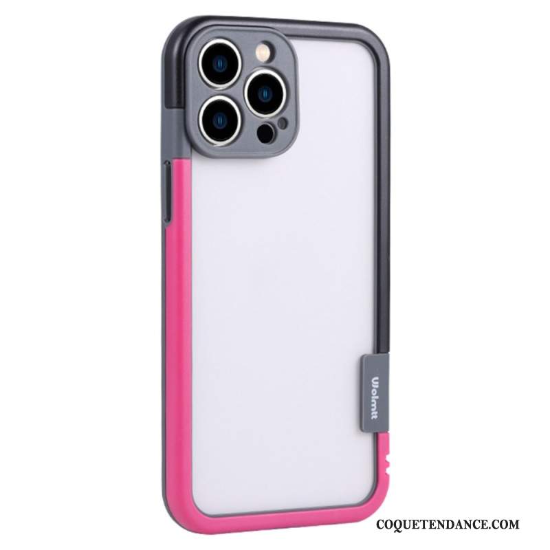 Coque iPhone 16 Pro Max Coque Transparente WOLMTT