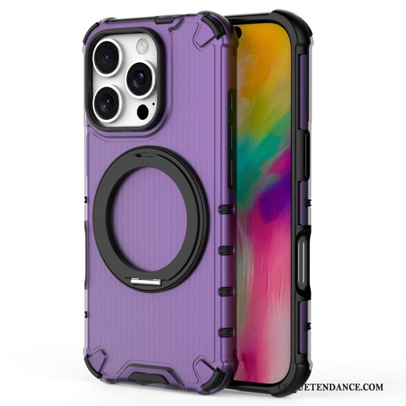 Coque iPhone 16 Pro Max Magnétique Support Rotatif