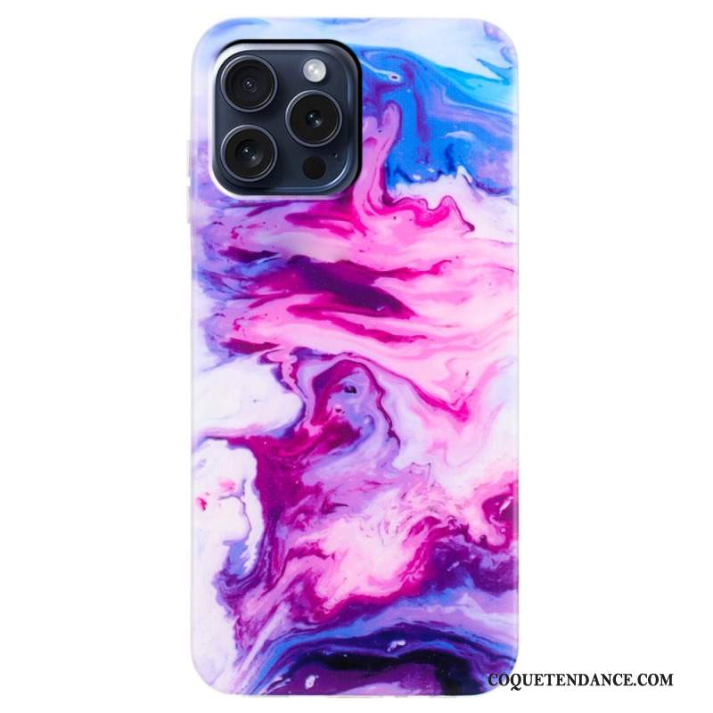 Coque iPhone 16 Pro Max Motif Marbré