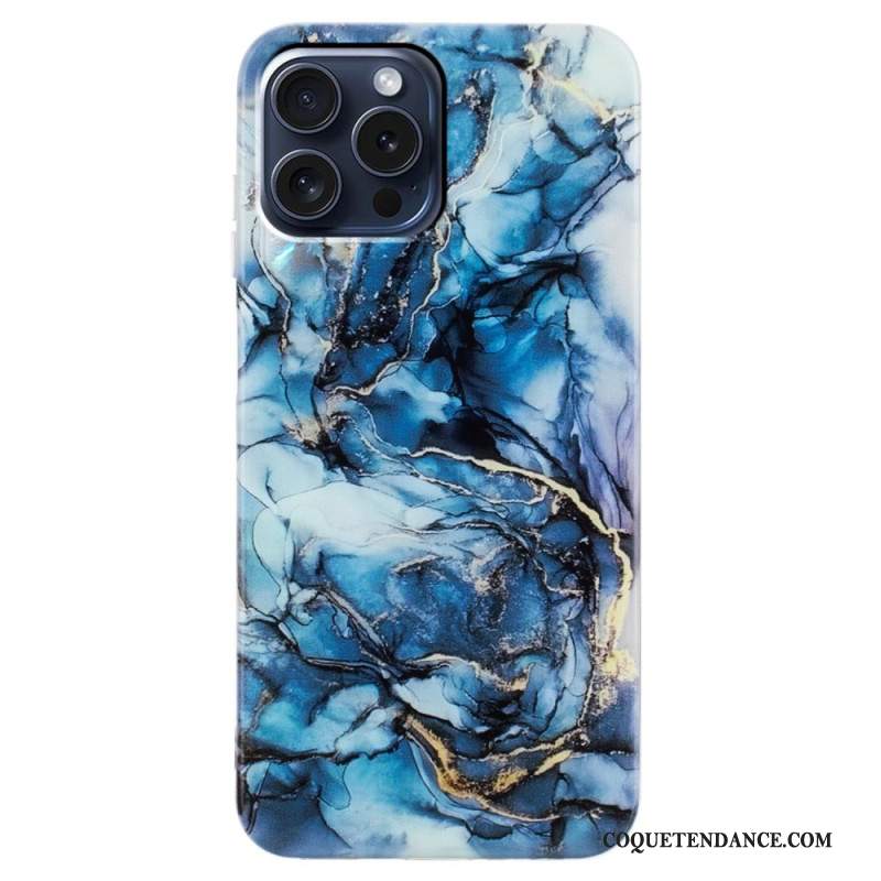 Coque iPhone 16 Pro Max Motif Marbré