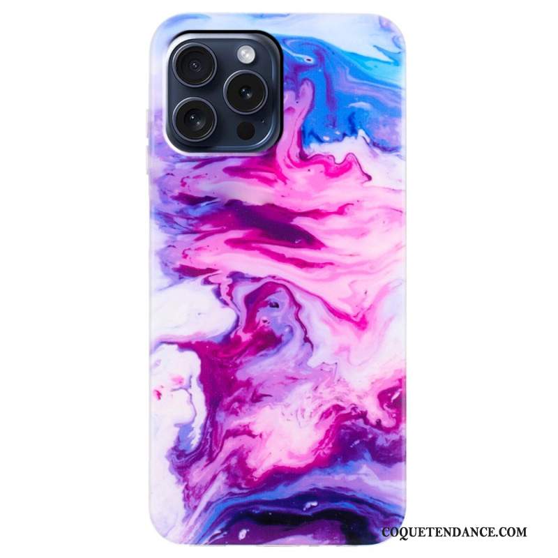 Coque iPhone 16 Pro Motif Marbré