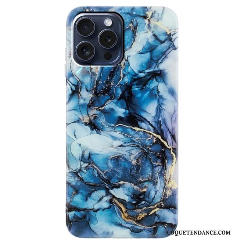 Coque iPhone 16 Pro Motif Marbré