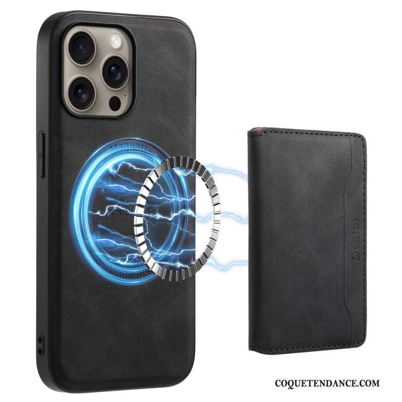 Coque iPhone 16 Pro Porte-Cartes Magnétique Détachable