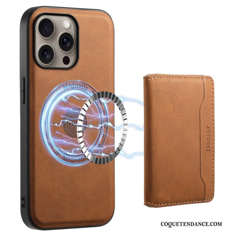 Coque iPhone 16 Pro Porte-Cartes Magnétique Détachable