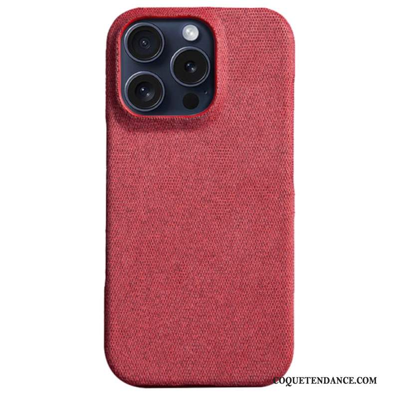 Coque iPhone 16 Pro Texture Tissu