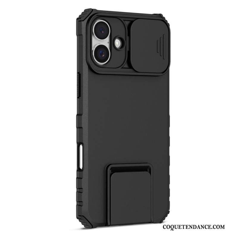 Coque iPhone 16 Protecteur Camera et Support