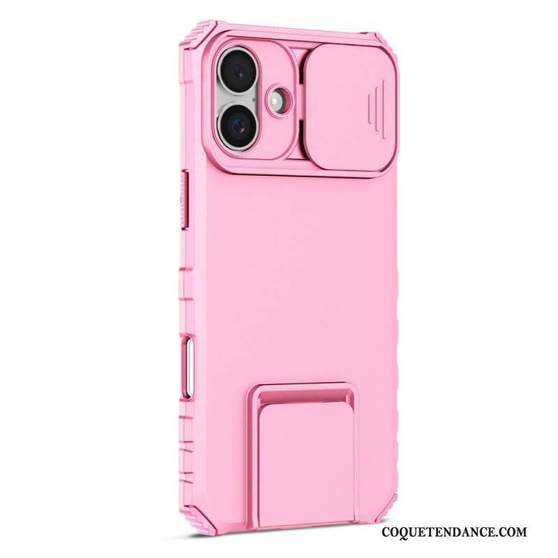 Coque iPhone 16 Protecteur Camera et Support