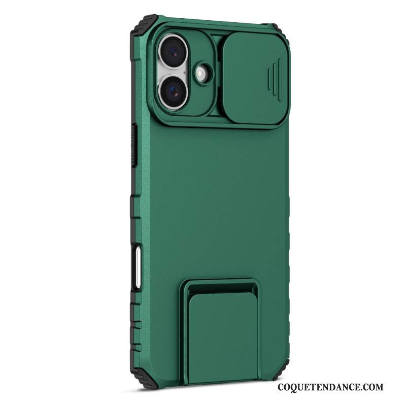 Coque iPhone 16 Protecteur Camera et Support