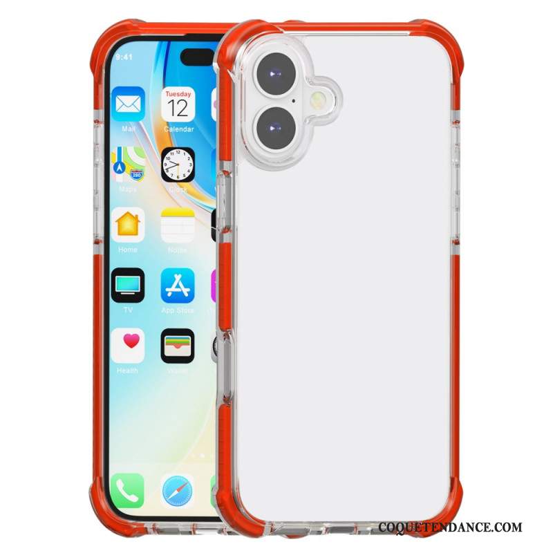 Coque iPhone 16 Rebords Colorés