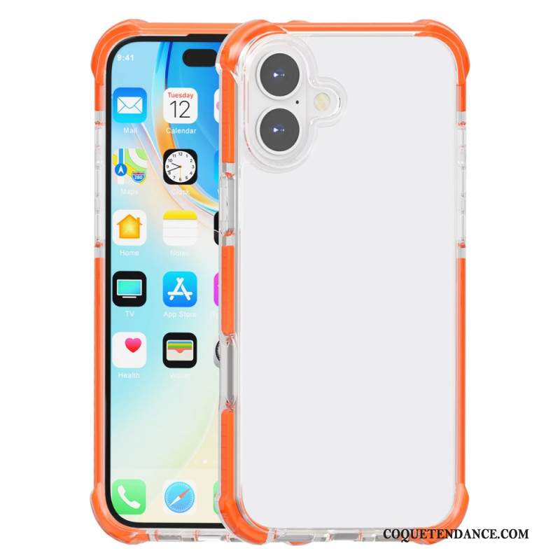 Coque iPhone 16 Rebords Colorés