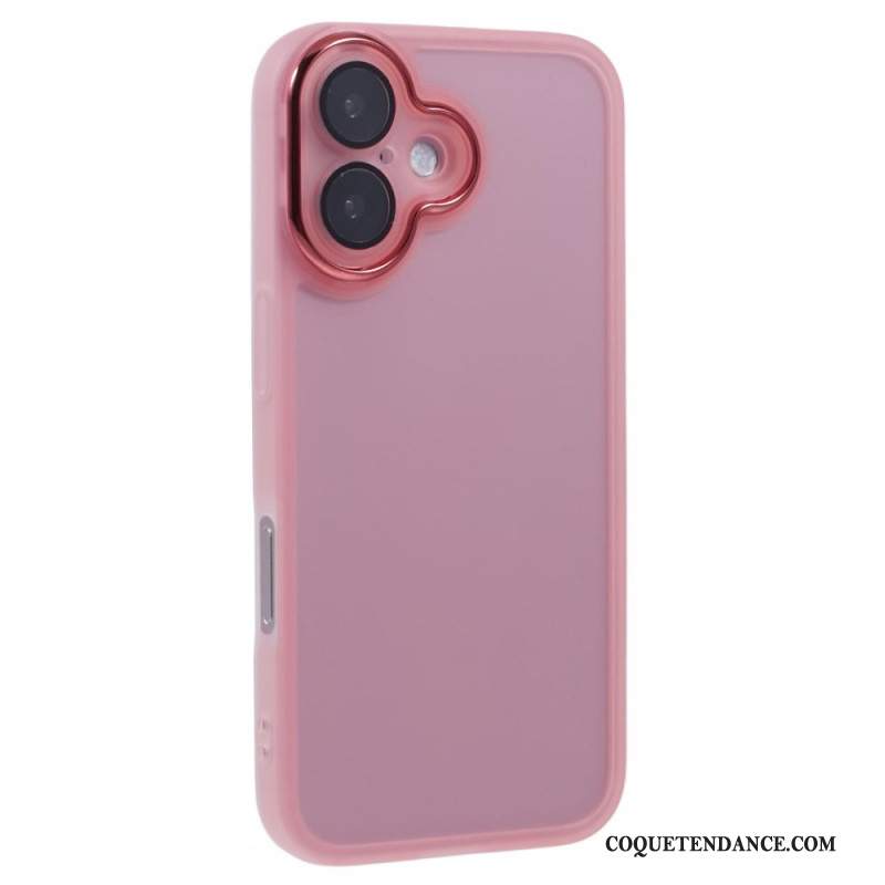 Coque iPhone 16 Transparente Colorée