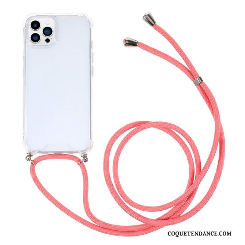 Coque à Cordon iPhone 16 Pro Ajustable