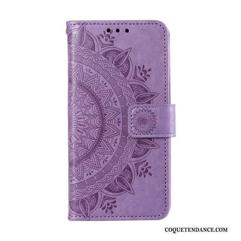 Etui Portefeuille Pour Xiaomi Redmi Note 13 Pro 4G / Poco M6 Pro 4G Avec Motif Mandala