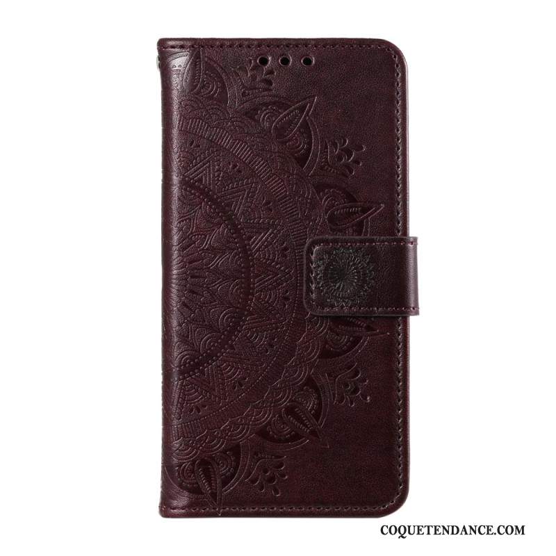 Etui Portefeuille Pour Xiaomi Redmi Note 13 Pro 4G / Poco M6 Pro 4G Avec Motif Mandala