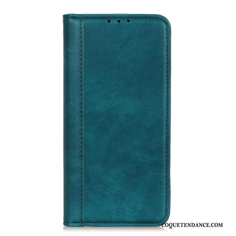 Flip Cover Huawei Nova 11 Pro Cuir Fendu