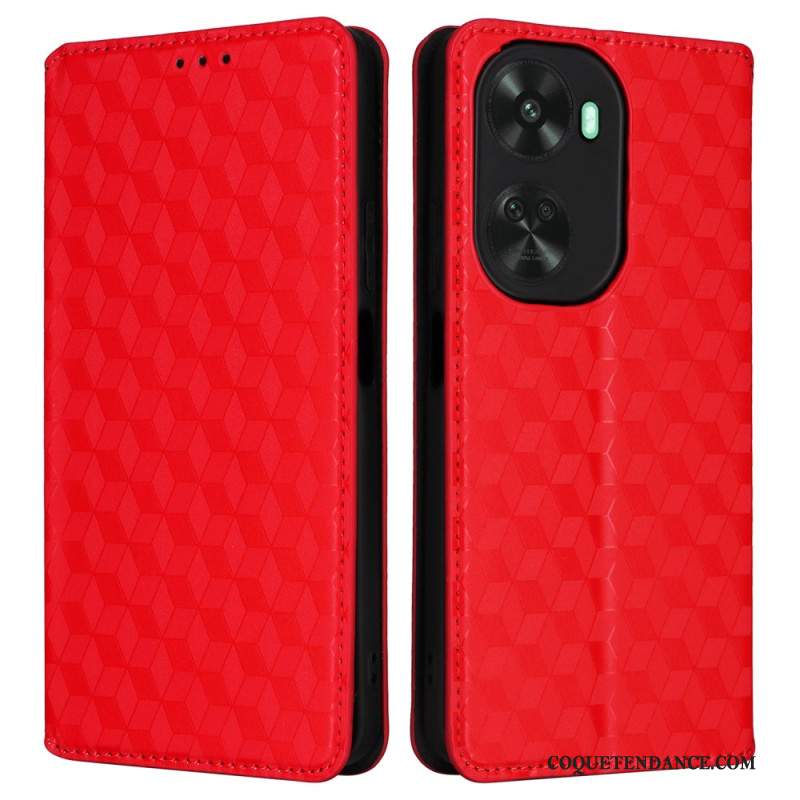 Flip Cover Huawei Nova 12 SE Motif Losanges