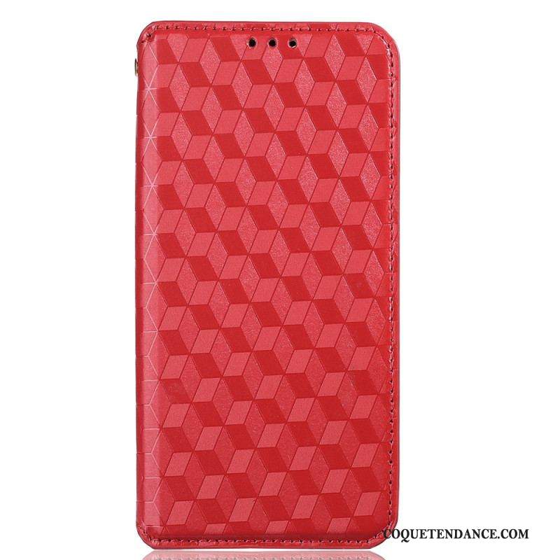 Flip Cover Huawei P60 Pro Motif 3D