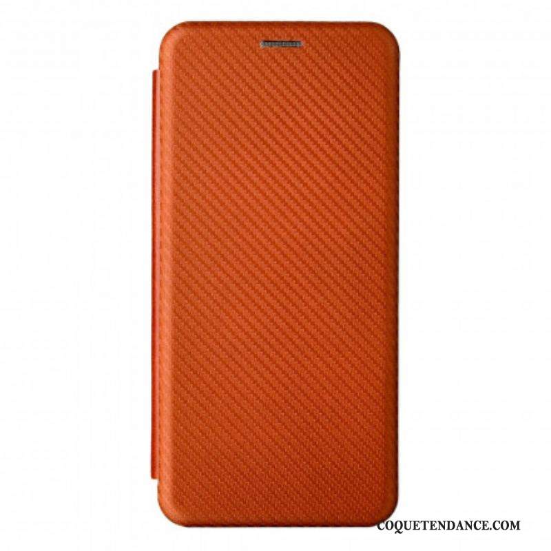 Flip Cover Motorola Edge 20 Lite Silicone Carbone Coloré