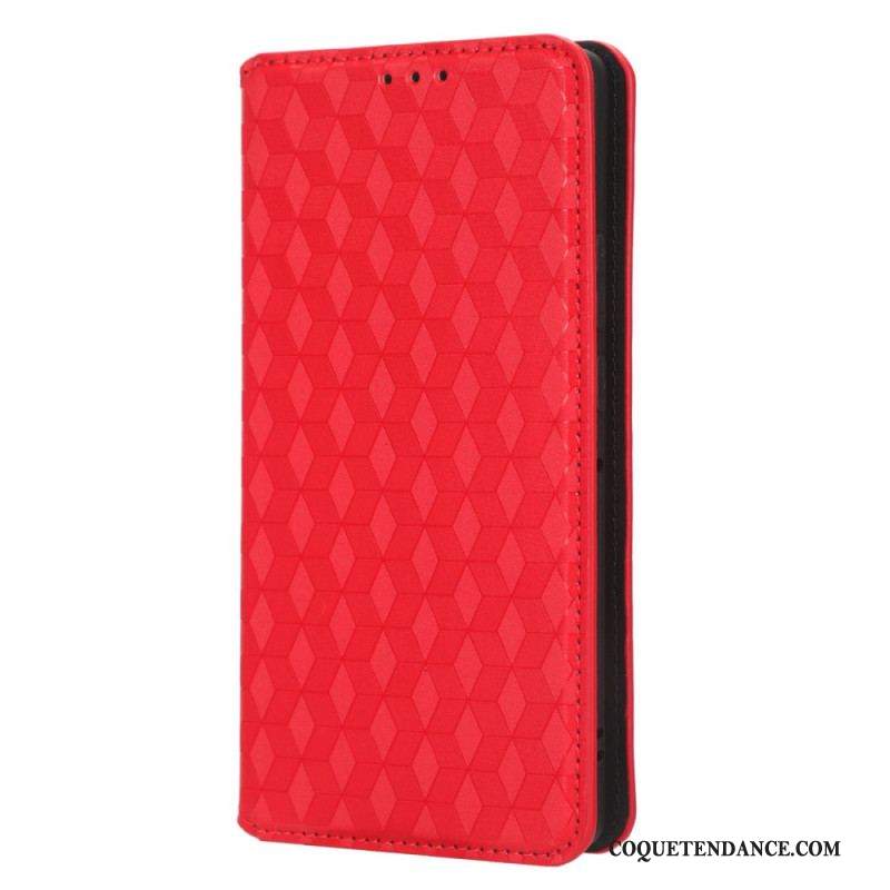 Flip Cover Motorola Edge 40 Pro Motif 3D