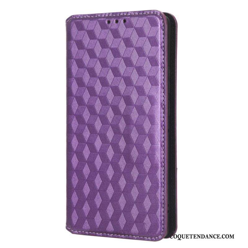 Flip Cover Motorola Edge 40 Pro Motif 3D