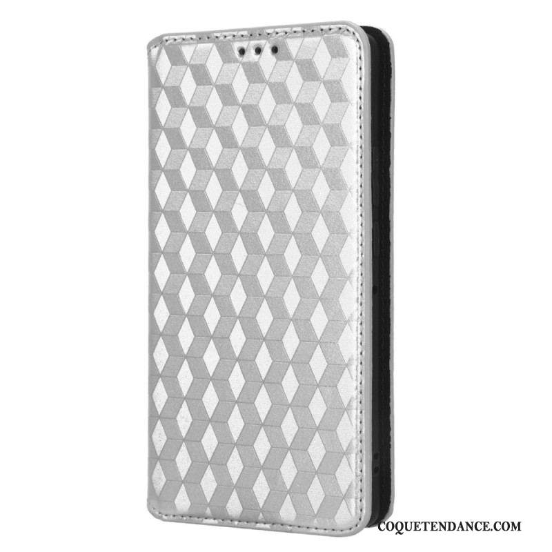 Flip Cover Motorola Edge 40 Pro Motif 3D