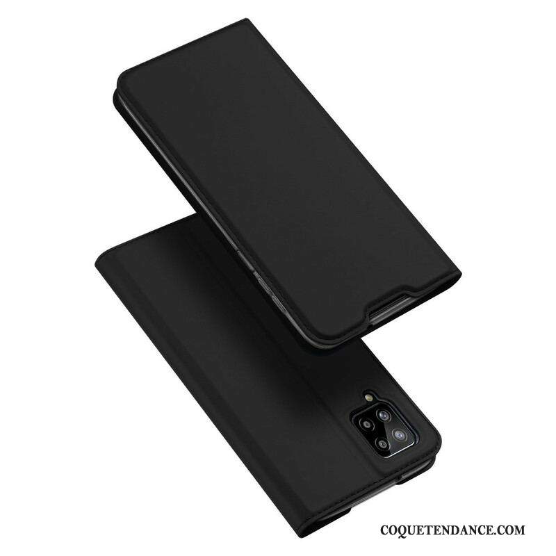 Flip Cover Samsung Galaxy A12 / M12 Skin Pro DUX DUCIS