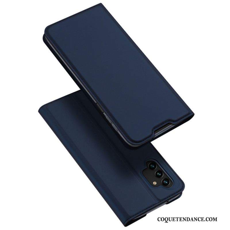 Flip Cover Samsung Galaxy A13 Skin Pro Series Dux Ducis