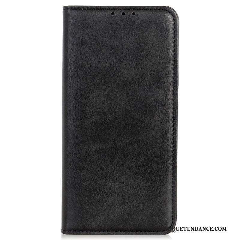 Flip Cover Samsung Galaxy A15 Cuir Fendu