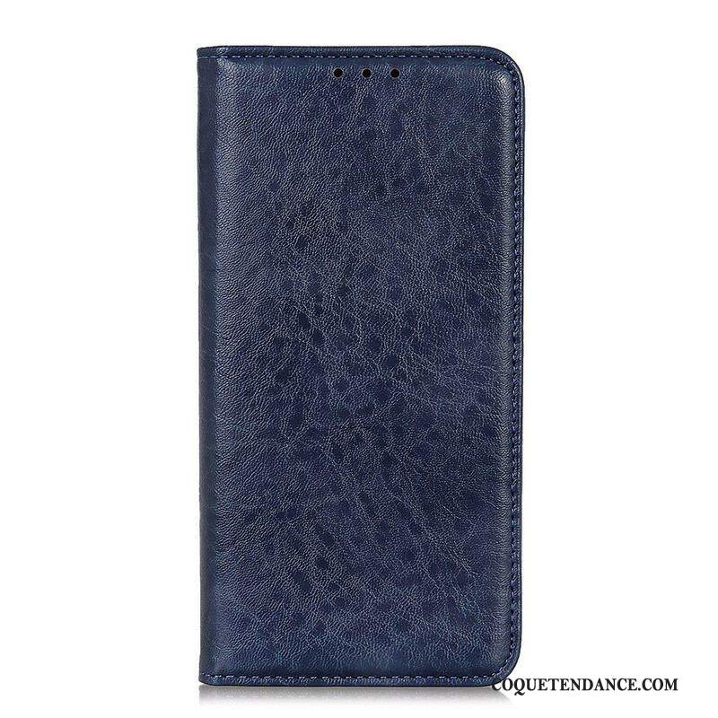 Flip Cover Samsung Galaxy A42 5G Style Cuir Sobriété