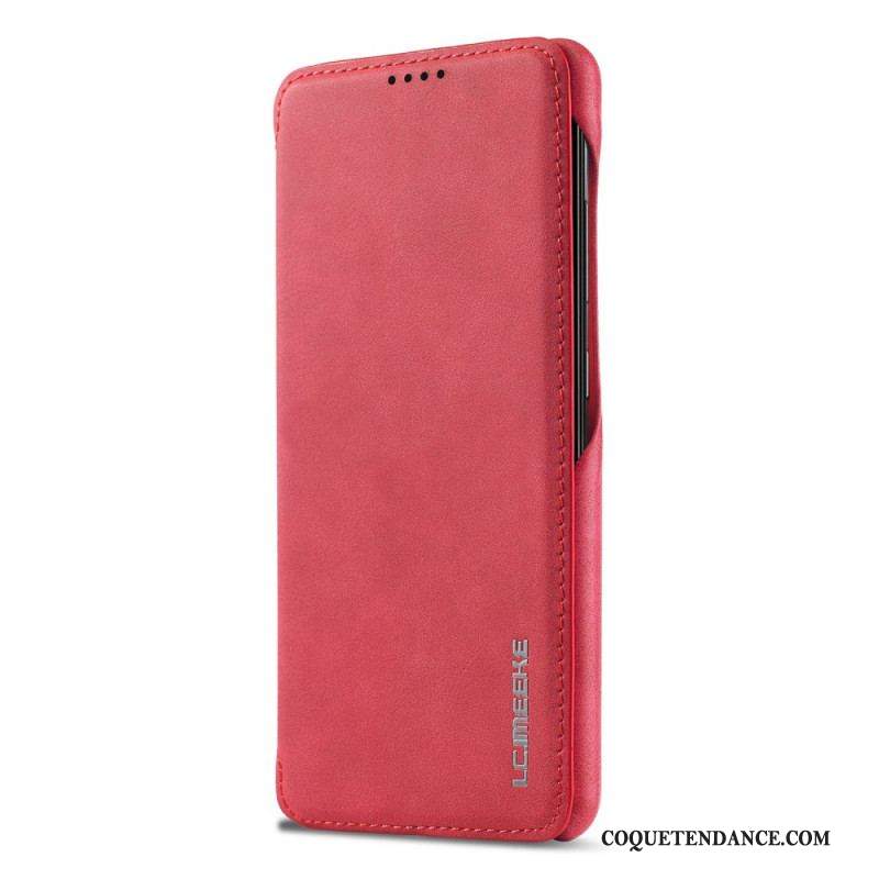 Flip Cover Samsung Galaxy A53 5G LC.IMEEKE Effet Cuir