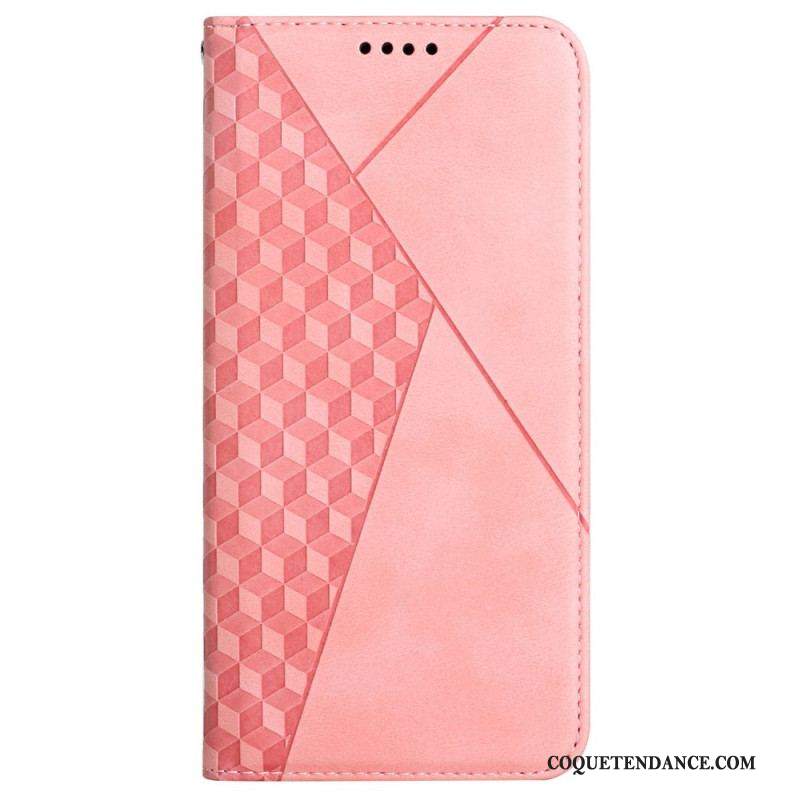 Flip Cover Samsung Galaxy A53 5G Style Cuir Motif 3D