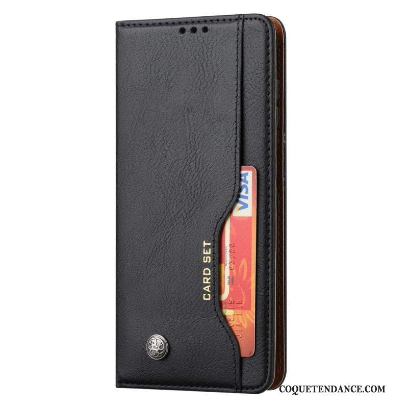 Flip Cover Samsung Galaxy A54 5G Simili Cuir Porte-Cartes