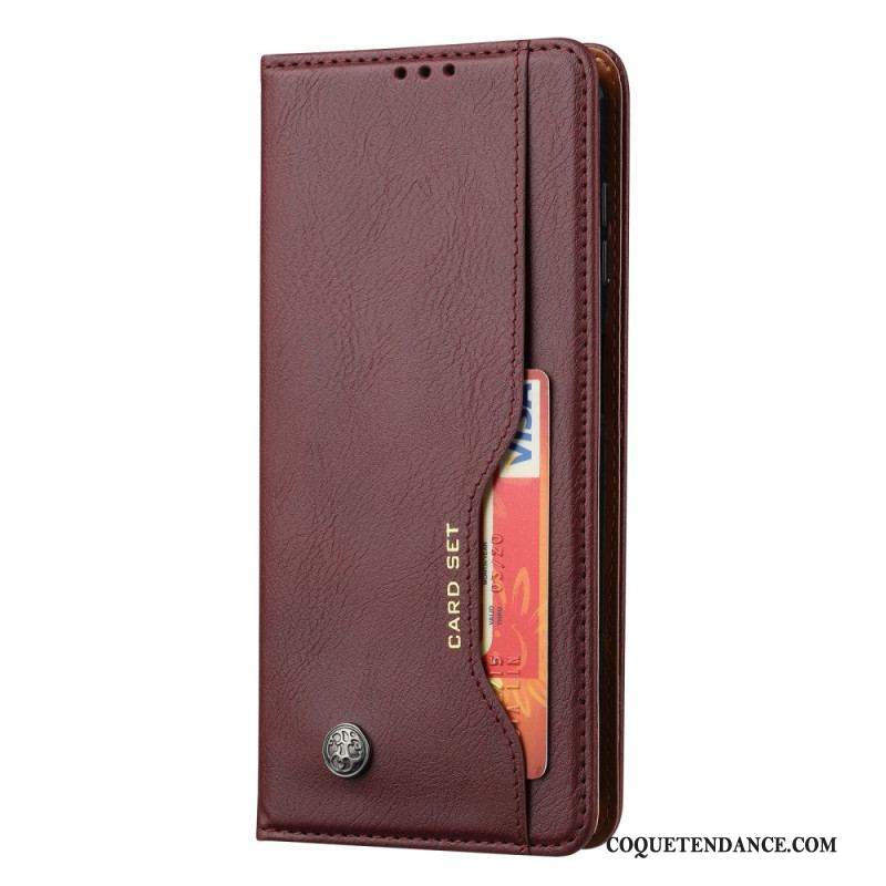 Flip Cover Samsung Galaxy A54 5G Simili Cuir Porte-Cartes