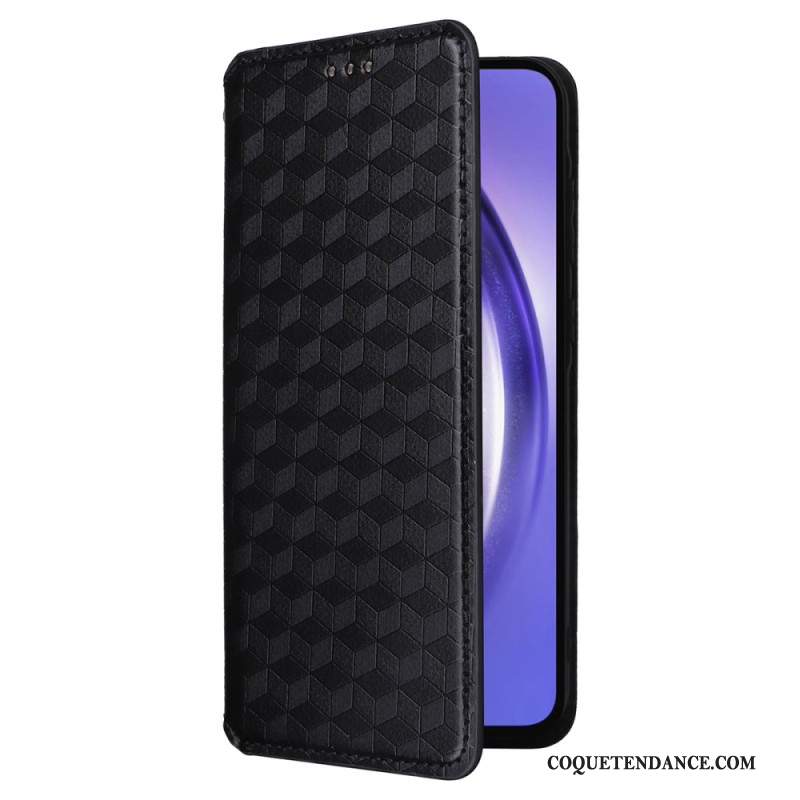 Flip Cover Samsung Galaxy A55 5G Losanges 3D