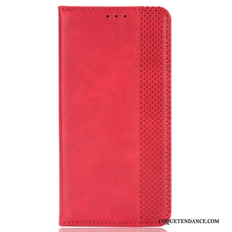 Flip Cover Samsung Galaxy A55 5G Style Rétro